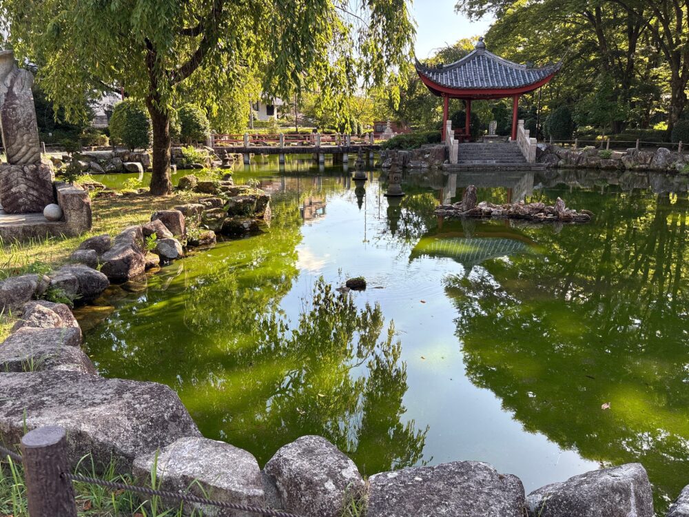 岐阜公園の様子
