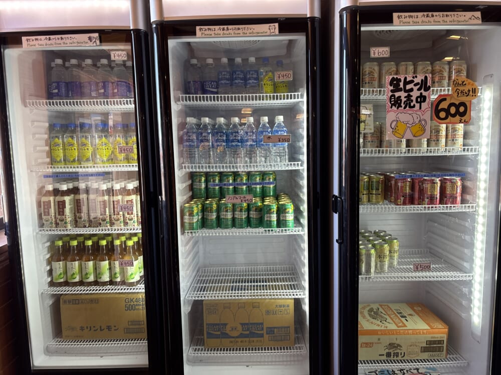 白山室堂で購入した飲み物