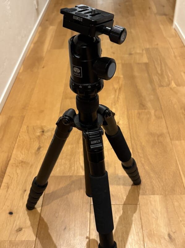 星景撮影で使用しているSIRUI T-1205XとG-20KX雲台